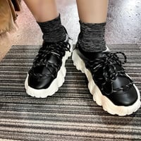 MAISON MAVERICK PRESENTS メゾン マヴェリック プレゼンツ ソックススニーカー　ms２４７３　black