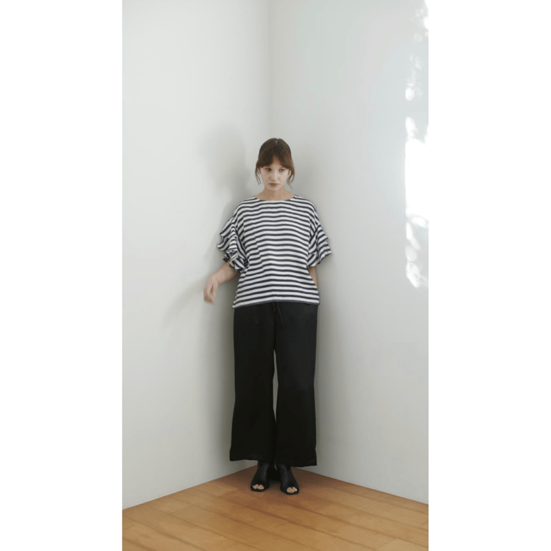 FLARE SLEEVE PULL OVER BLOUSE MNN-SH-316 〜MANON