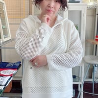 ayane  メッシュパーカーニット　825532 〜ayane〜