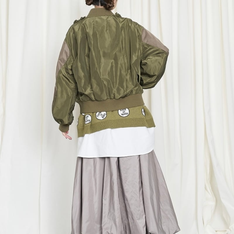 2025autumn Thomas magpieトーマスマグパイ フリルブルゾン