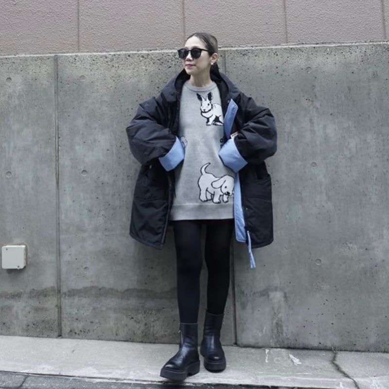 THOMASMAGPIE ブルゾン THOMASMAGPIE フリルブルゾン -ブラック | grasol Nagasak