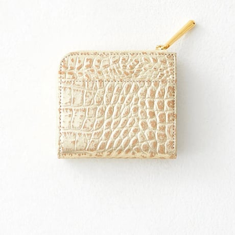 LZip S (Croco embossed）　～Coquette～