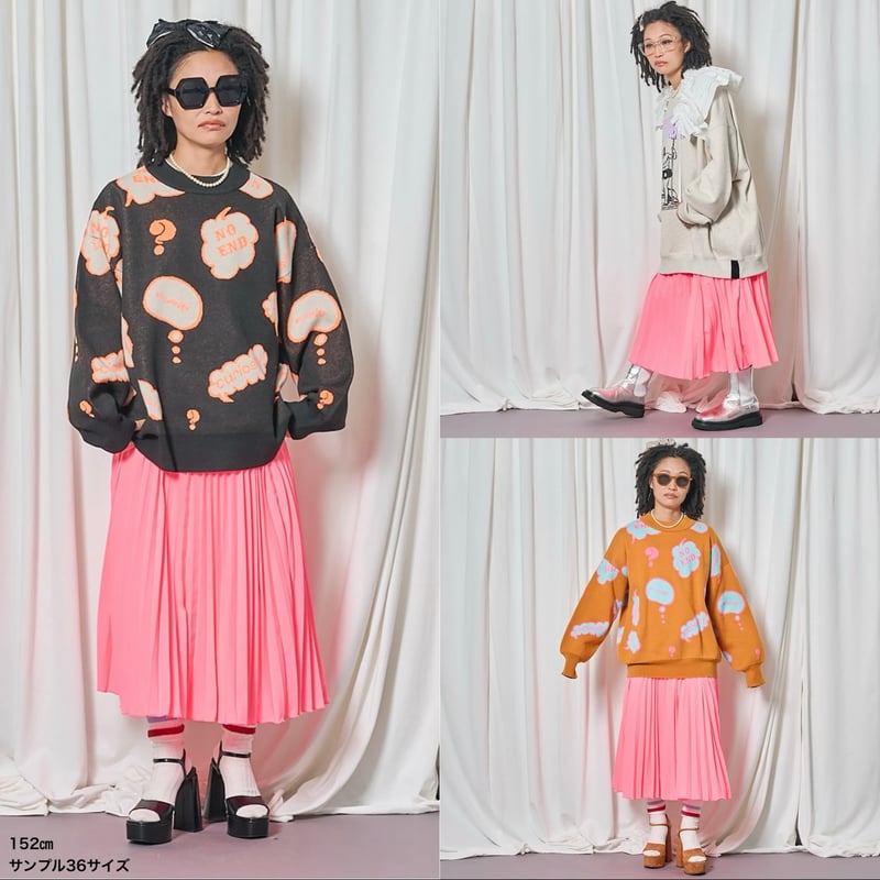 予約商品! 2026Spring Thomas magpie トーマスマグパイプリーツ(226