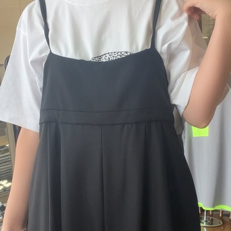 サロペット【B51-403】 ~BLANC basque~  black