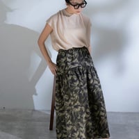 予約商品！camouflage gather skirts　~margaux vintage~ MG SK-25039-S