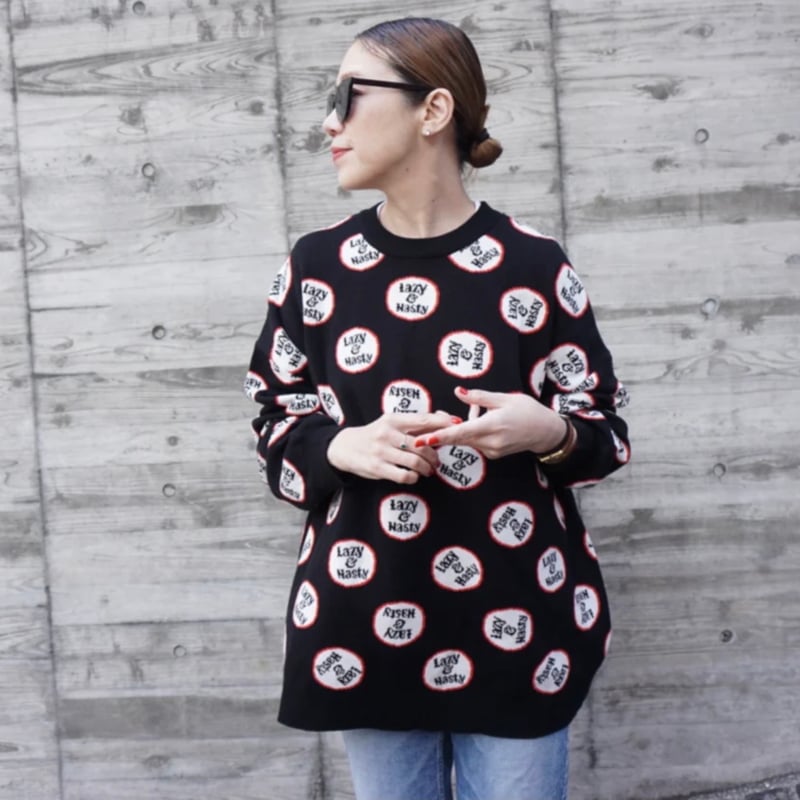 2025autumn Thomas magpieトーマスマグパイ レイジー ニット(22537