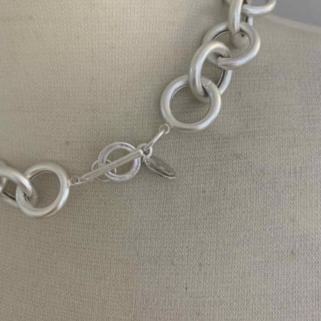 volume ring necklace N3439  ~ BLUE RANK/ブルーランク ~