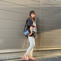 インディマーク クロップド丈ボーイフレンド(ホワイト） WJ0２０ 　～indimark～