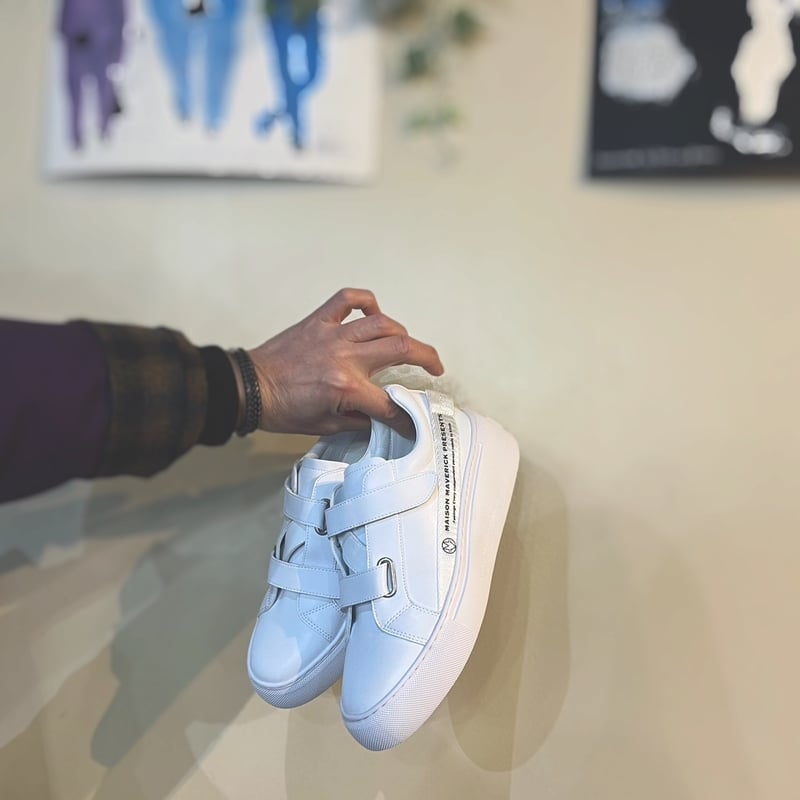 メゾンマヴェリックプレゼンツ★リボンテープベルト ロゴ刺繍バケットハット メゾンマヴェリックプレゼンツ☆リボンテープベルト ロゴ刺繍