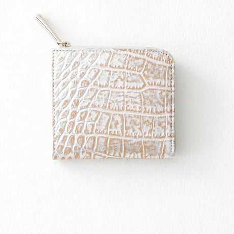 LZip S (Croco embossed）　～Coquette～
