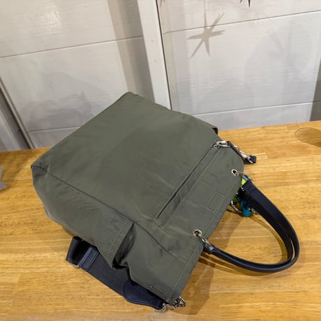 2026SS 【STORY】PL REVERSIBLE STORAGE TOTE M introduction : ポリエステル リバーシブル ストレージ トートM
