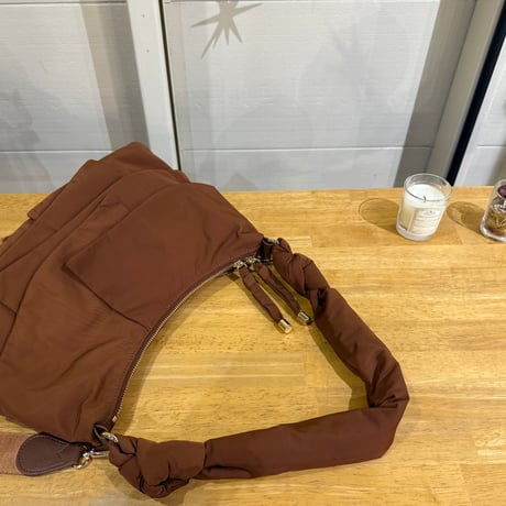 2026SS 【STORY】PL FRILLS HANDBAG ポリエステル フリル ハンドバッグ