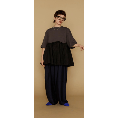 予約商品! 2026 prefall　NO. K263－ 62302 STRIPEブロッキングt～kittle/キトル〜