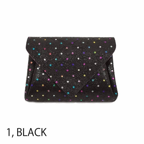 レザーミニウォレット シュガー 【Leather Mini Wallet Sugar】　～carmine～