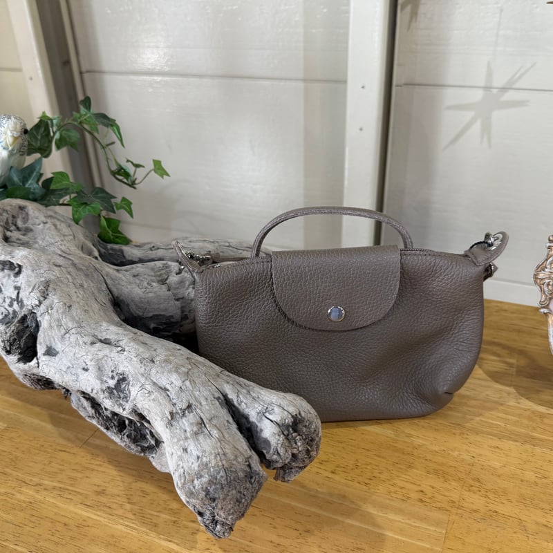 MILLELA FIRENZE】レザーショルダーミニバッグ モカブラウン | selects