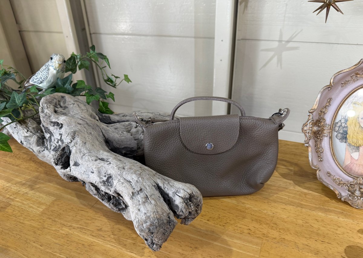 MILLELA FIRENZE】レザーショルダーミニバッグ モカブラウン | selects