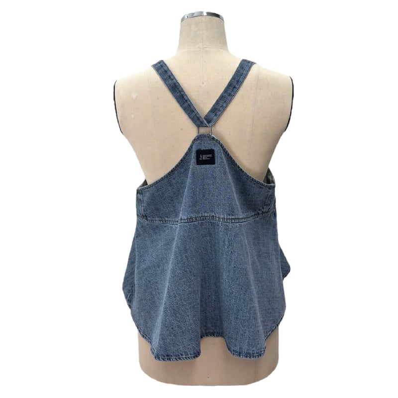 2025autumn リネン混デニムぺブラムビスチェ 855705 〜ayane〜 | s