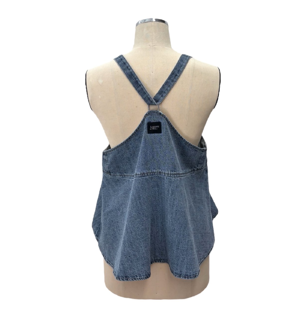 2025autumn リネン混デニムぺブラムビスチェ 855705 〜ayane〜 | s