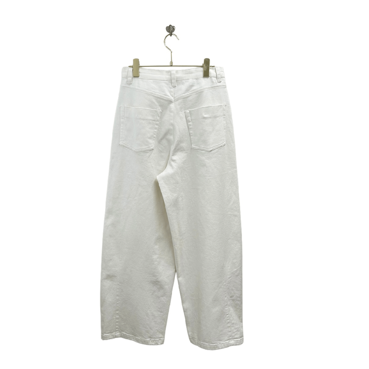 予約商品！2026mid summer ayane 836643 ホワイトデニムバレルレッ
