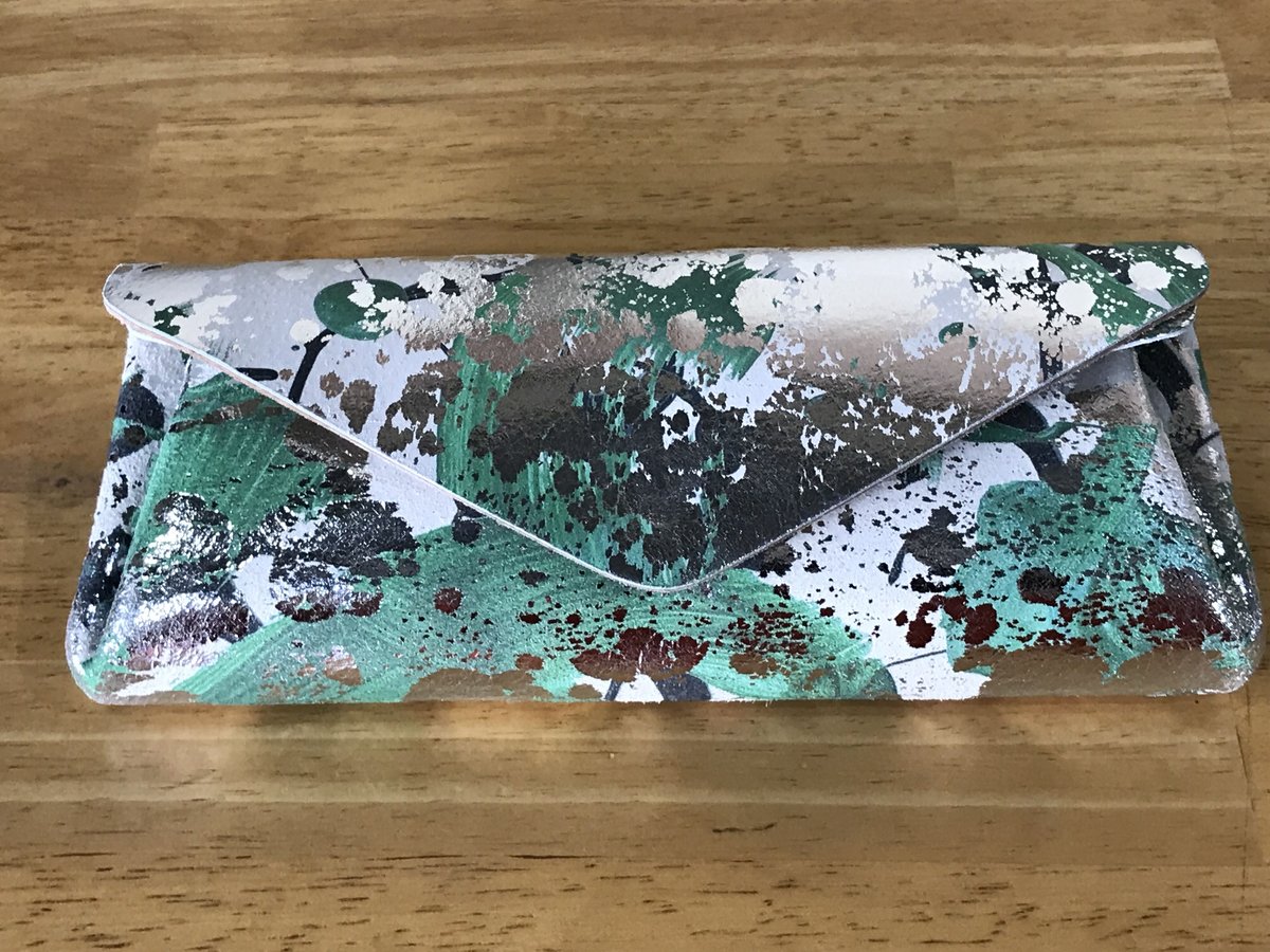 New! レザー ロングウォレット リキッド【Leather Long Wallet Liqu