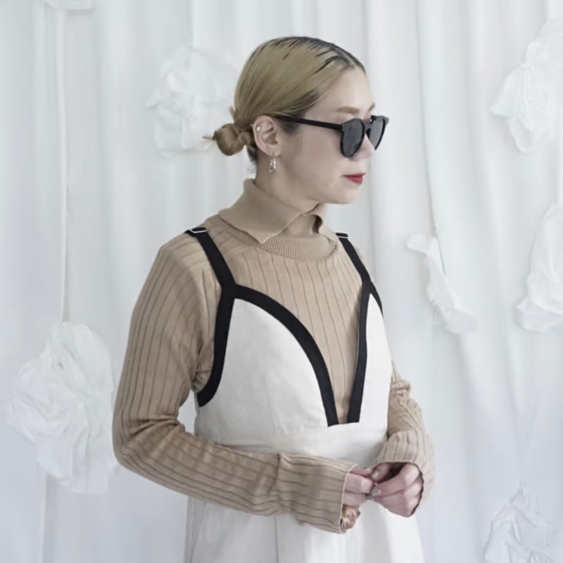 2025winterトーマスマグパイ Thomas magpie 襟付きリブニット(2254