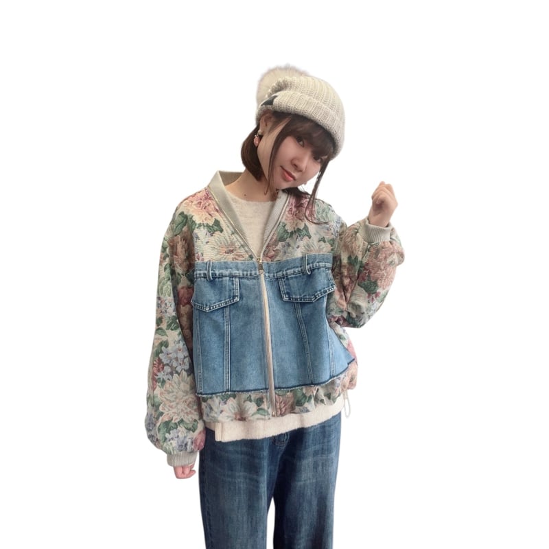 フラワーブルゾン ~micalle micalle~ Mmg109JDC | selectsh