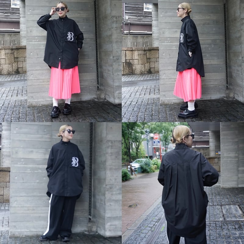 2025winterトーマスマグパイ ハイネックBIGシャツ(2254110) | sele