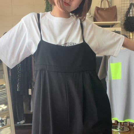 サロペット【B51-403】 ~BLANC basque~  black