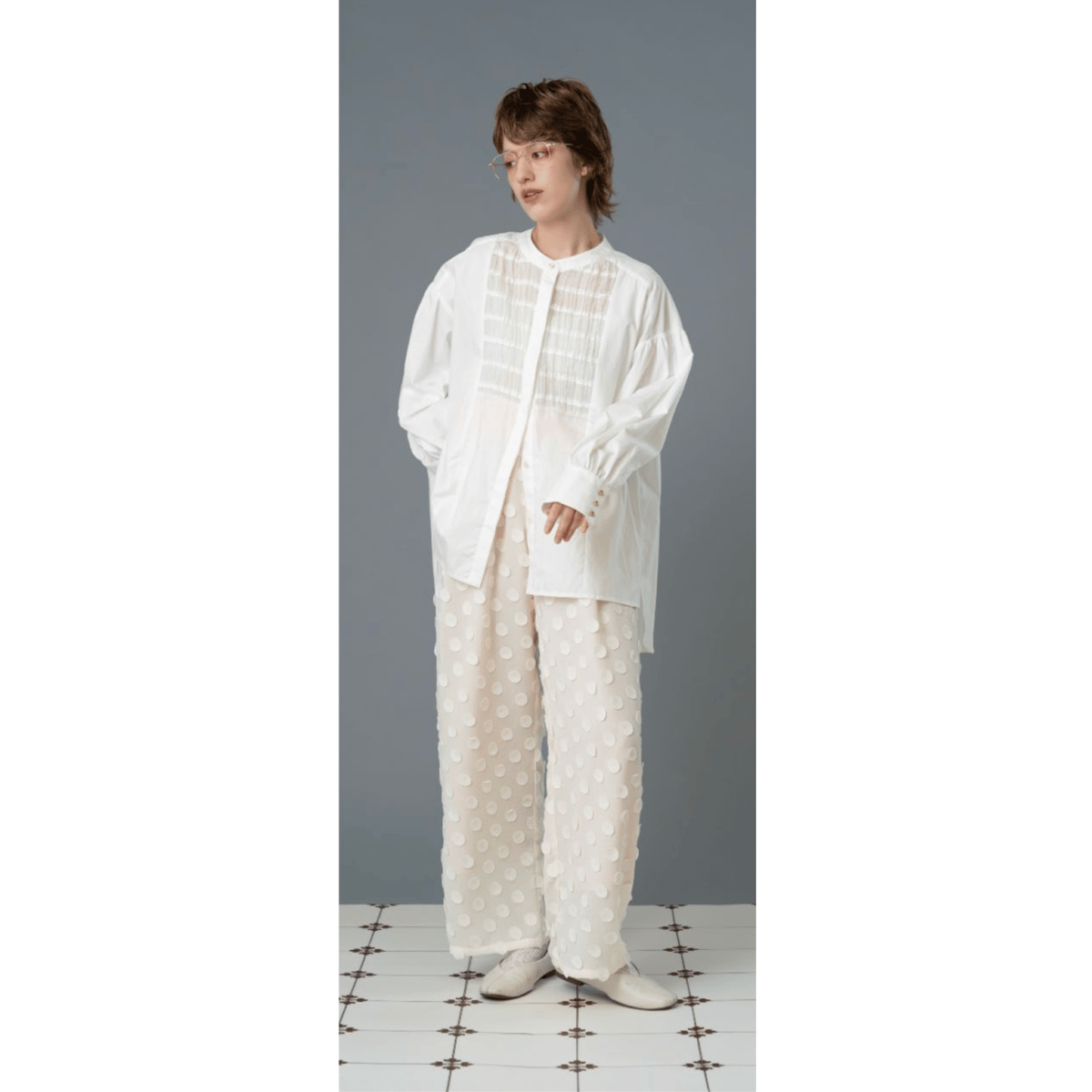 2026SS NO. K261－ 66133 cottonスタンドシャツ～kittle/キトル