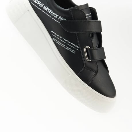 MAISON MAVERICK PRESENTS メゾンマヴェリックプレゼンツ　Velcro designマジックテープデザイン  MS2442 ブラック
