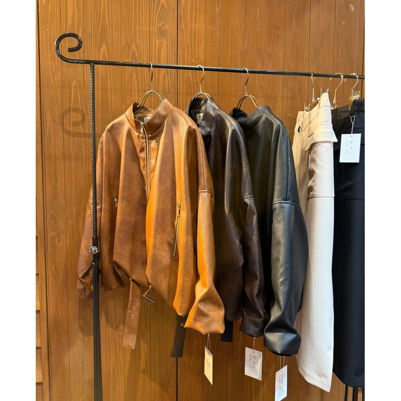 予約商品！2026 prefallレザーライダース ~margaux vintage~ MG