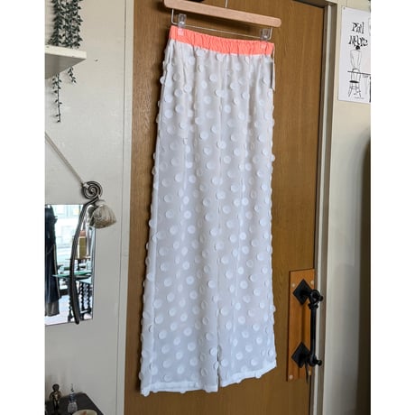 2026SS NO. K261－ 64172 cottonドットゴムパンツ～kittle/キトル〜