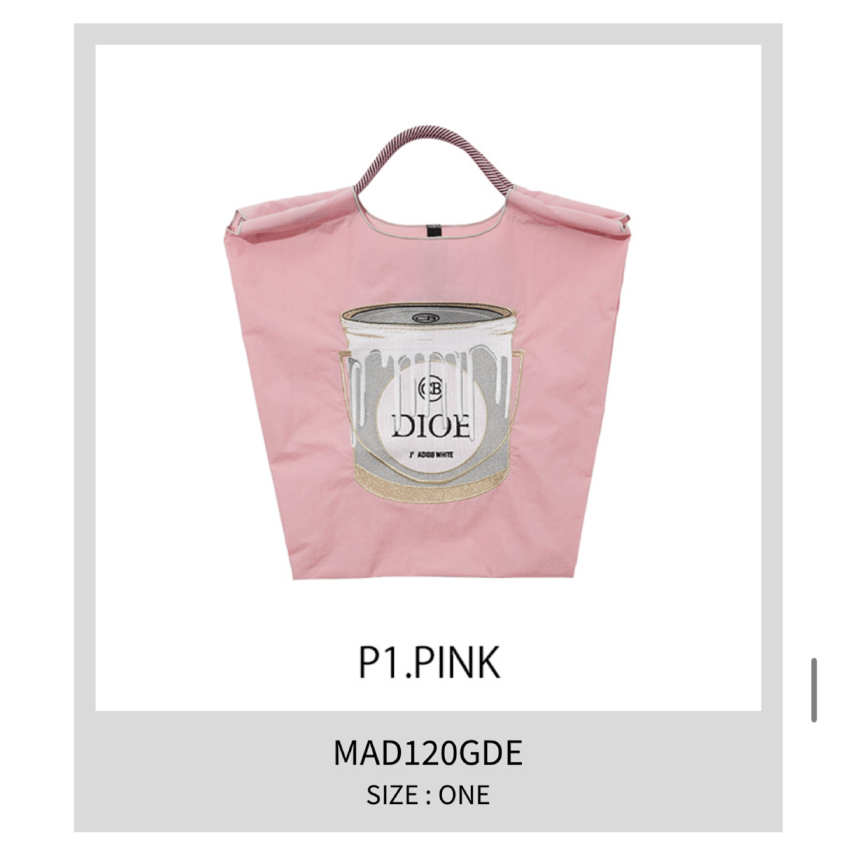 Account エコバッグ ~micalle micalle~ MAD120GDE | sel