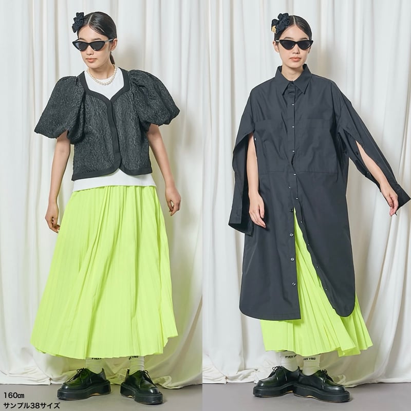 予約商品! 2026Spring Thomas magpie トーマスマグパイプリーツ(226