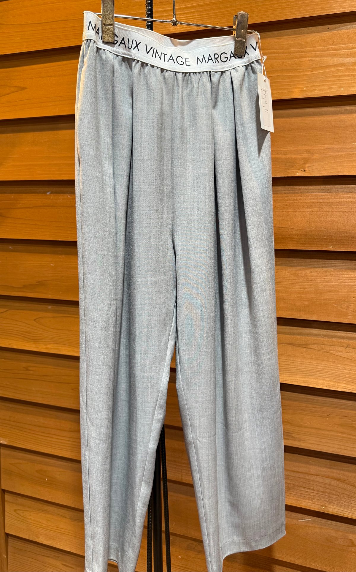 2026pre spring ウエストロゴタックパンツ ~margaux vintage~ M