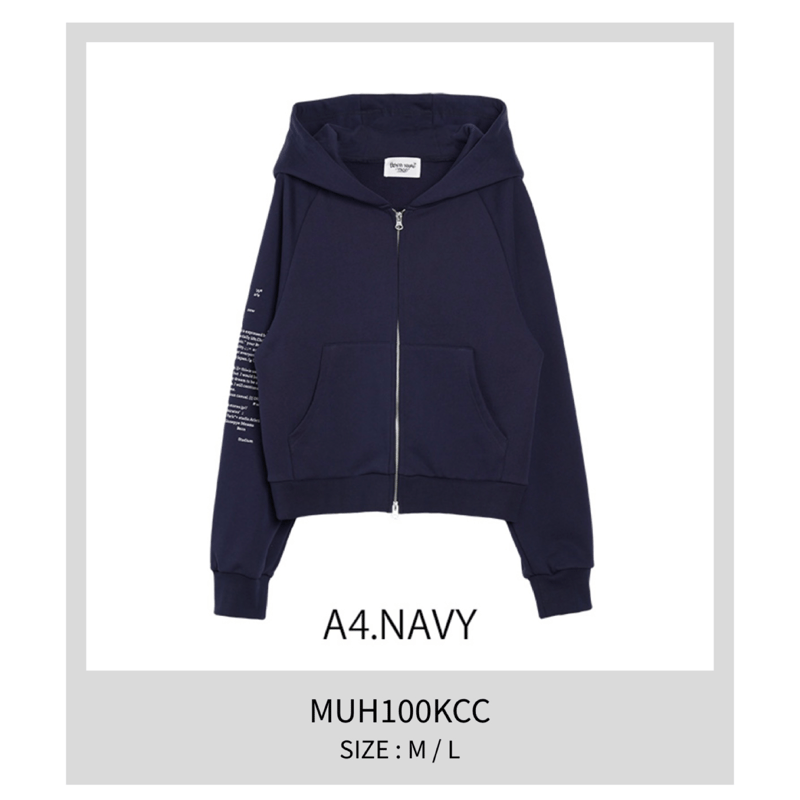 ZIPパーカー ~micalle micalle~ MUH100KCC | selectsho