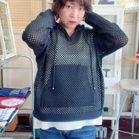 ayane  メッシュパーカーニット　825532 〜ayane〜