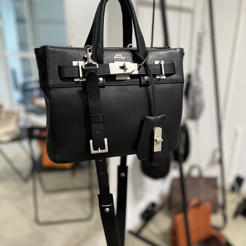 M.U.L　オイルレザー　ショルダーバッグ　トートバッグSS M.U.LオイルレザーショルダーバッグトートバッグSS