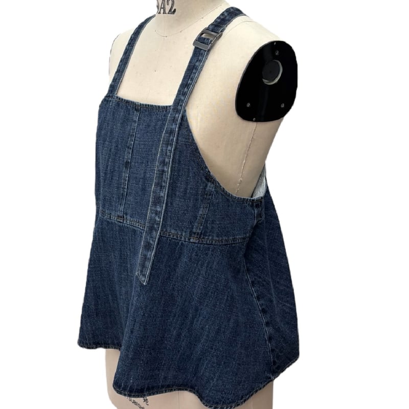 2025autumn リネン混デニムぺブラムビスチェ 855705 〜ayane〜 | s