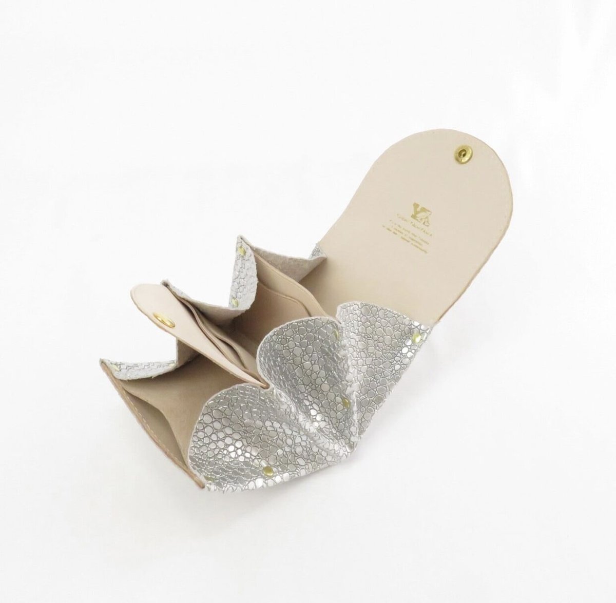 アコーディオンウォレット｟ルイジアナ / シルバー｠ ~ YUICHI