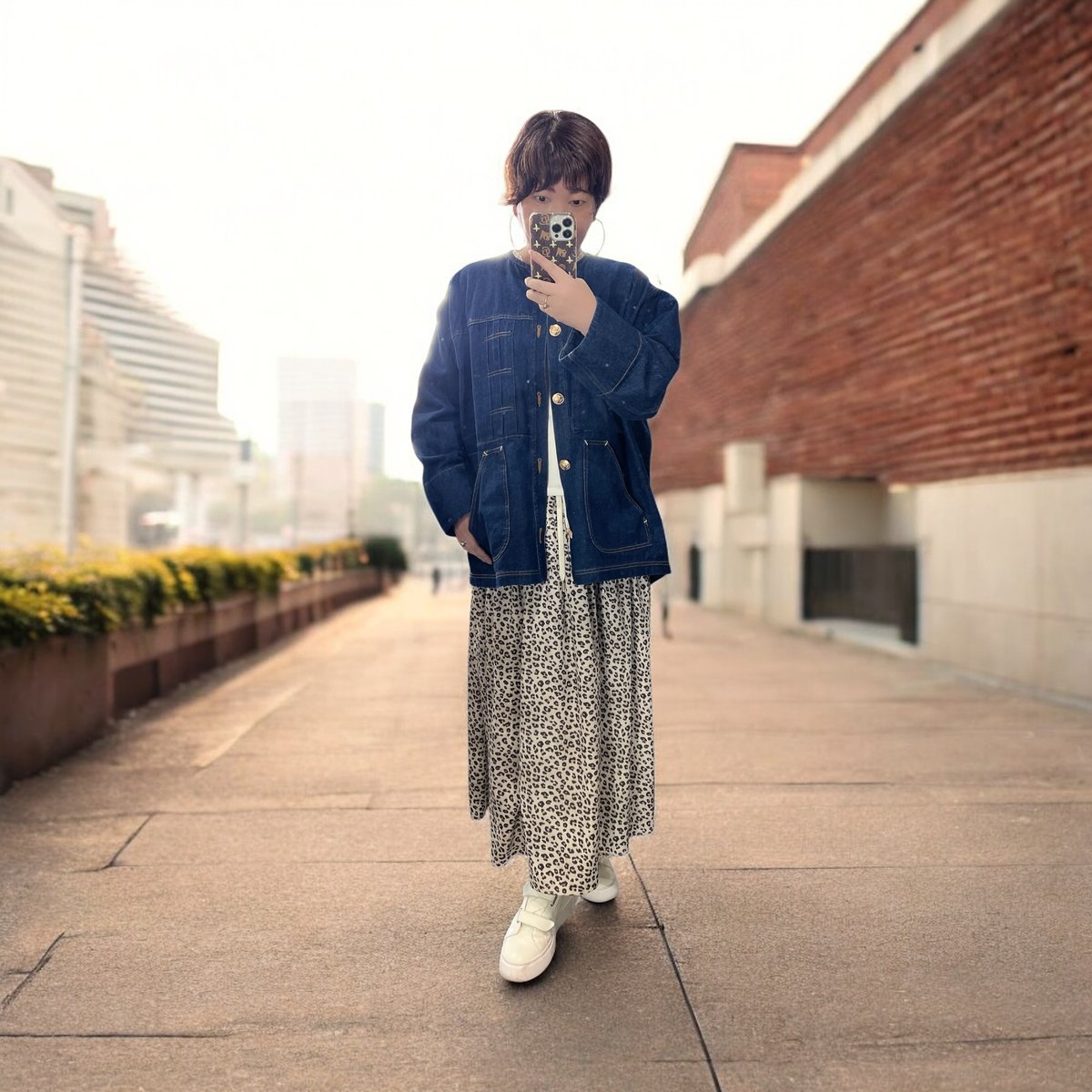 2026pre spring レオパードギャザースカート ~margaux vintage~