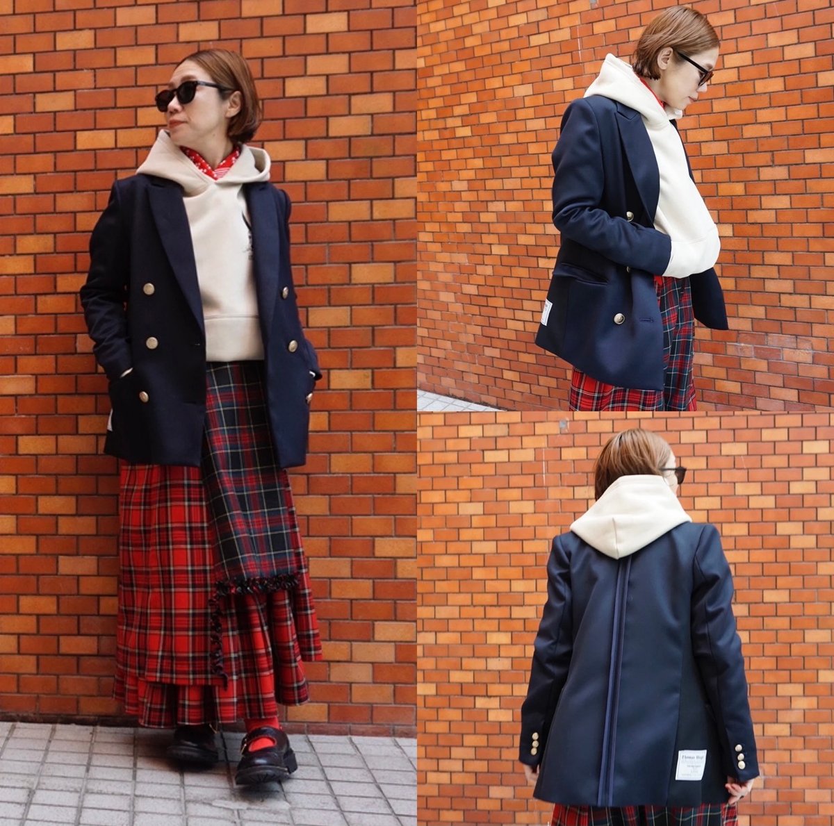 2024autumn Thomas magpie トーマスマグパイ テーラードジャケット(金