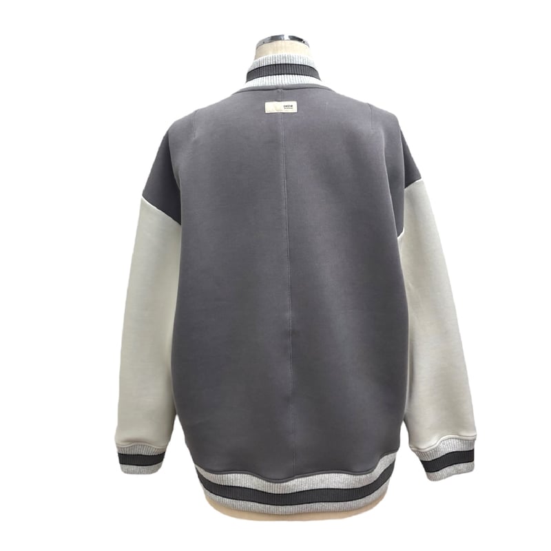 SAMPLES スタジャン グレー 2025autumn ボンディングスタジャン 855738 〜ayane〜 | selec