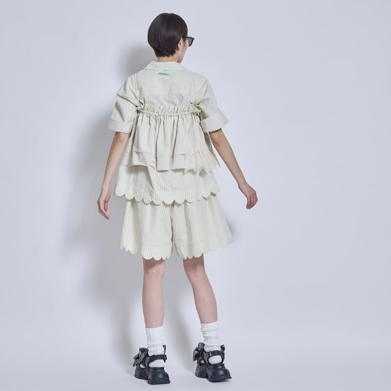 トーマスさま専用【新品・未使用】 kubosanmadeカシュクールOP 2026summer Thomas magpieトーマスマグパイ 2262314 Stripe