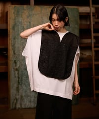 Cowl sleeve top  (26ss)