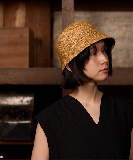 翳る梢 Sleeveless Shoulder-tucked Dress
