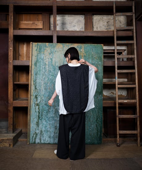 思惟と影Wide-leg trousers