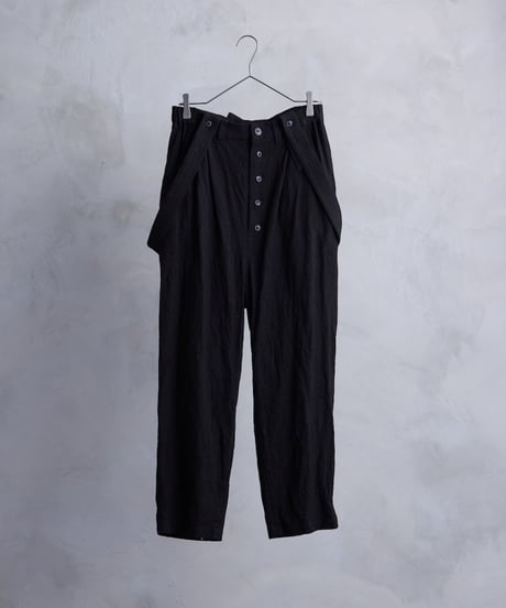 記憶のしるしPoet suspender trousers