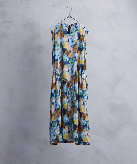 LIBERTY FABRICS ETERNAL COLLECTION Sleeveless A-line dress