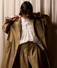 ⼀握の⾔葉Oversized coat